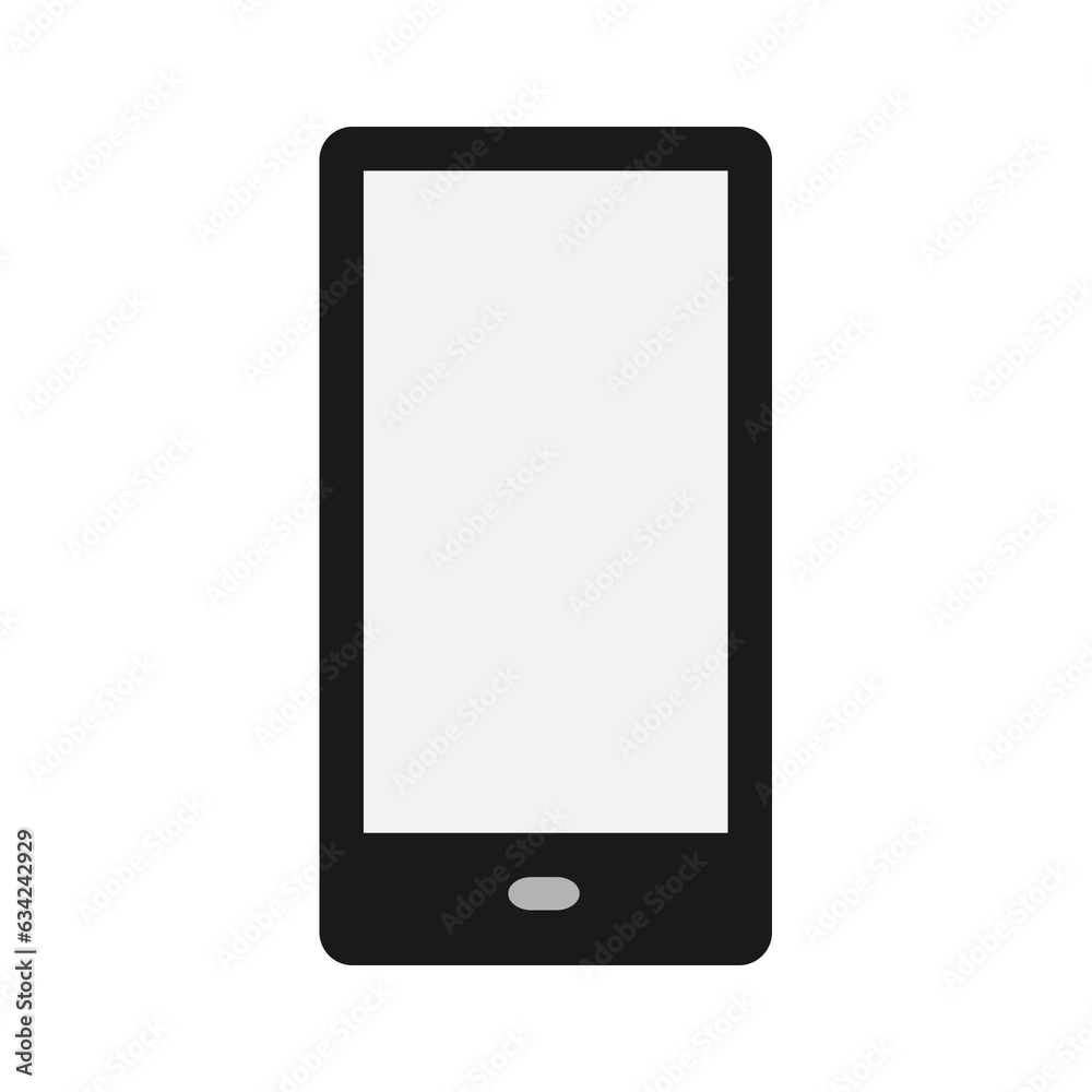 Digital png illustration of black smartphone with blank screen on transparent background Digital png illustration of black smartphone with blank screen on transparent background