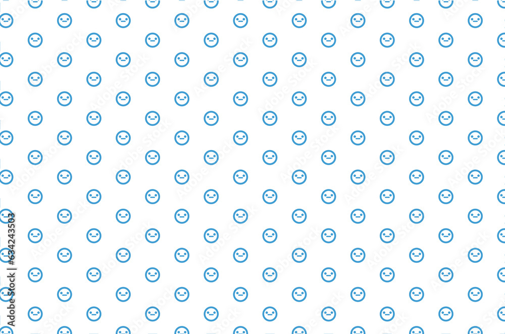 Digital png illustration of emoji icons pattern on transparent background