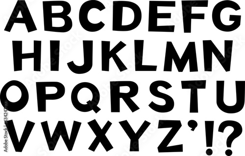                                     cute alphabet fonts   