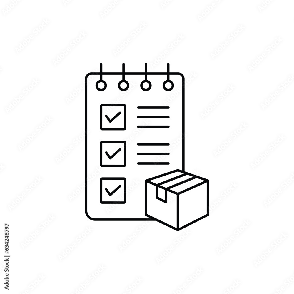 package data icon. outline icon