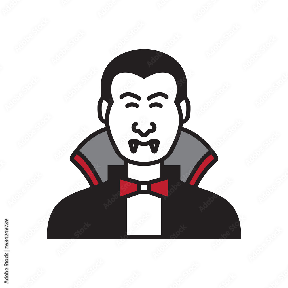 illustration of Dracula