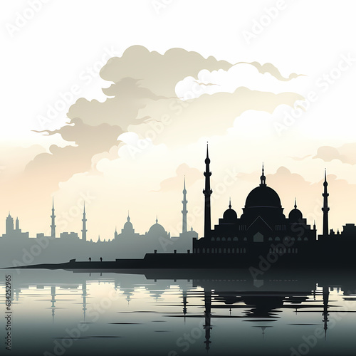 Silhouette Mosque Design