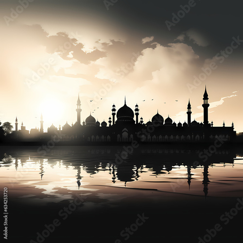 Mosque Silhouette © imazydreams