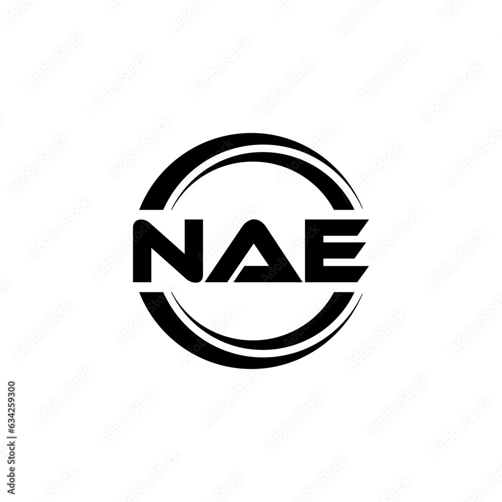 NAE letter logo design with white background in illustrator, vector logo modern alphabet font overlap style. calligraphy designs for logo, Poster, Invitation, etc. NAE letter logo design with white background in illustrator, vector logo modern alphabet font overlap style. calligraphy designs for logo, Poster, Invitation, etc.