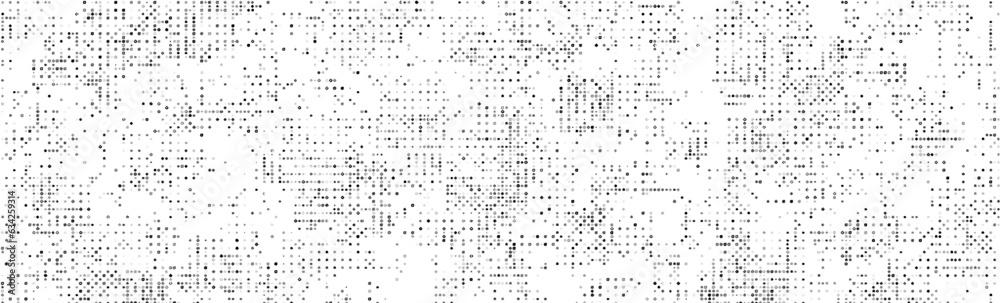 Grunge Halftone Texture. Halftone dot pattern background texture overlay grunge distress linear vector. Grunge halftone background with dots.
