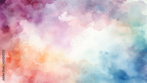 light watercolor abstract background gentle gradient pastel softcolor pink white and blue blank drawing painting