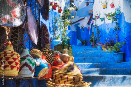 La città blu di chefchaouen, Marocco photo