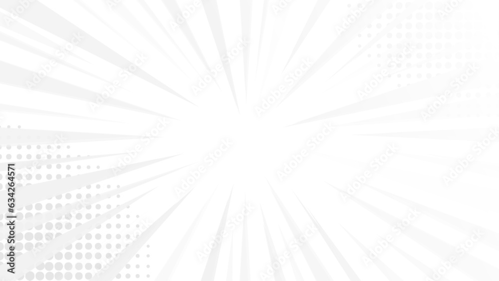Pop art comics book style radial speed line, Action background monochrome sunburst vintage illustration halftone effect Pop art comics book style radial speed line, Action background monochrome sunburst vintage illustration halftone effect