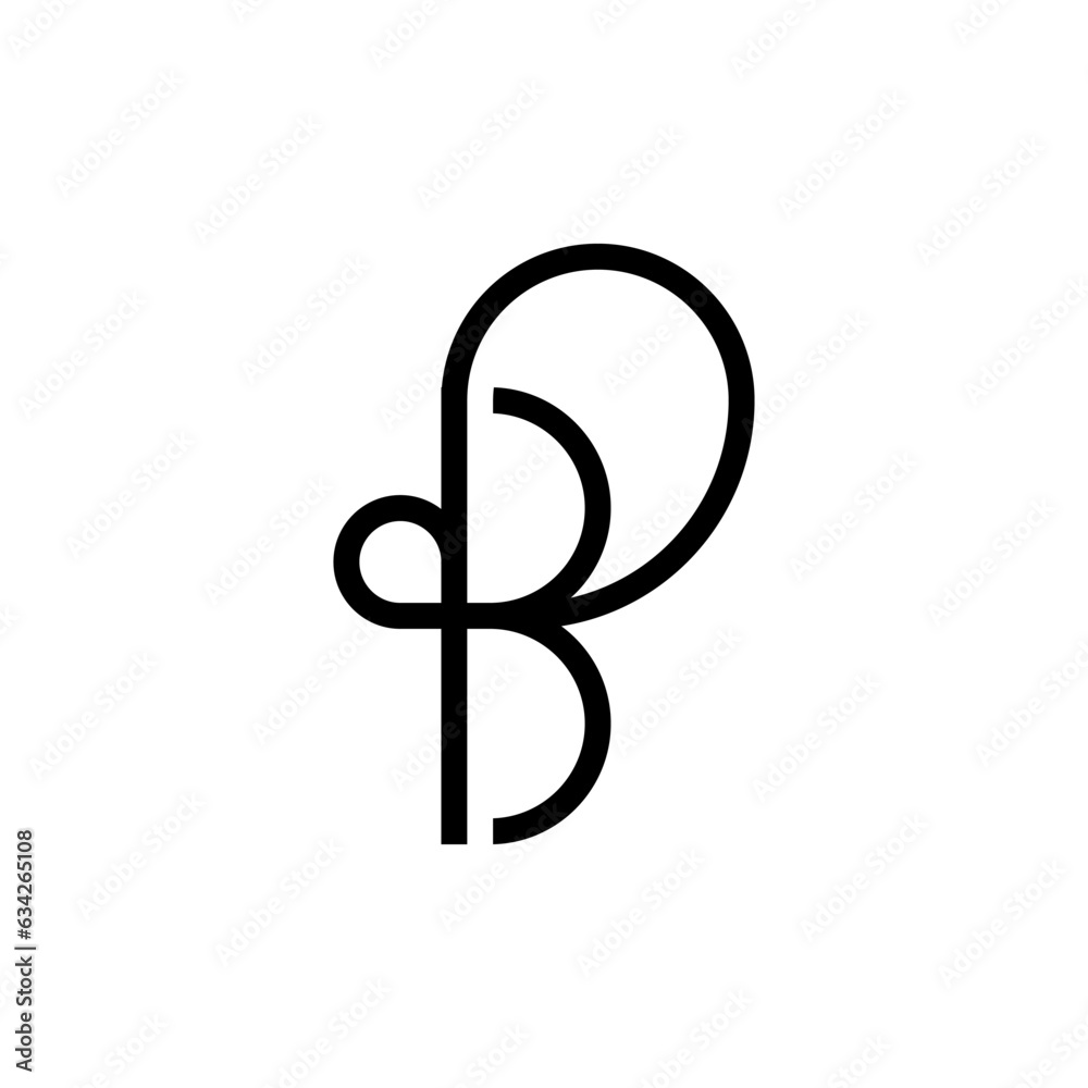 initial letter number P3 logo vector initial letter number P3 logo vector