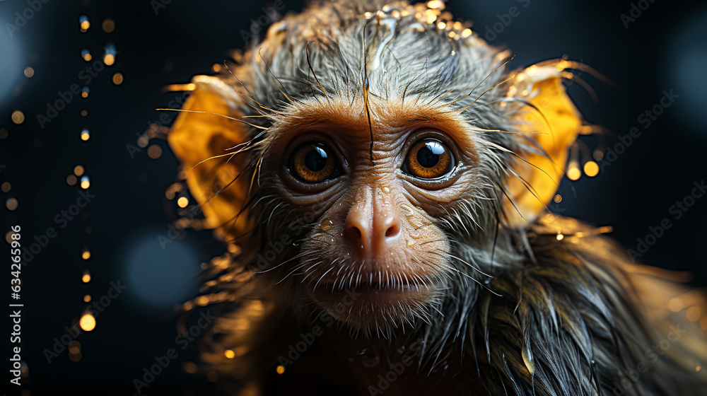 Monkey Portrait Monkey Portrait