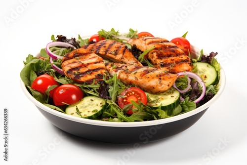 A Salad With Chicken, Cucumbers, Tomatoes, Onions And Cucumbers. Salads With Chicken, Benefits Of Eating Cucumbers, Tomatoes As A Healthy Ingredient, Onions And Their Nutritional Benefits