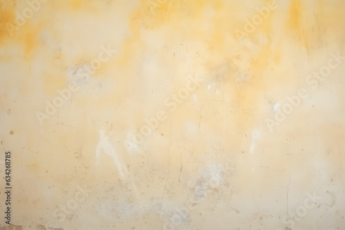 Colour old concrete wall texture background. Close up retro plain cream color cement wall background texture © sam