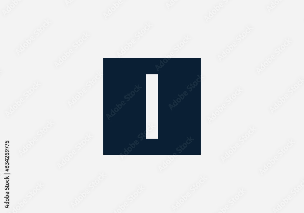 Square letter logo design, Letter box symbol vector. iconic letter logo. square letter symbol. lettering monogram Square letter logo design, Letter box symbol vector. iconic letter logo. square letter symbol. lettering monogram