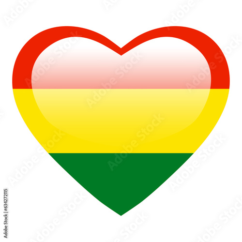 Love Bolivia flag, Bolivia heart glossy button, Bolivia flag icon symbol of love. Patriotic national Bolivia symbol. Free Download Love Bolivia flag, Bolivia heart glossy button, Bolivia flag icon symbol of love. Patriotic national Bolivia symbol. - GFXLoad