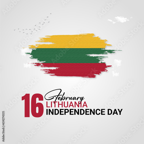 Lithuania Independence day Design