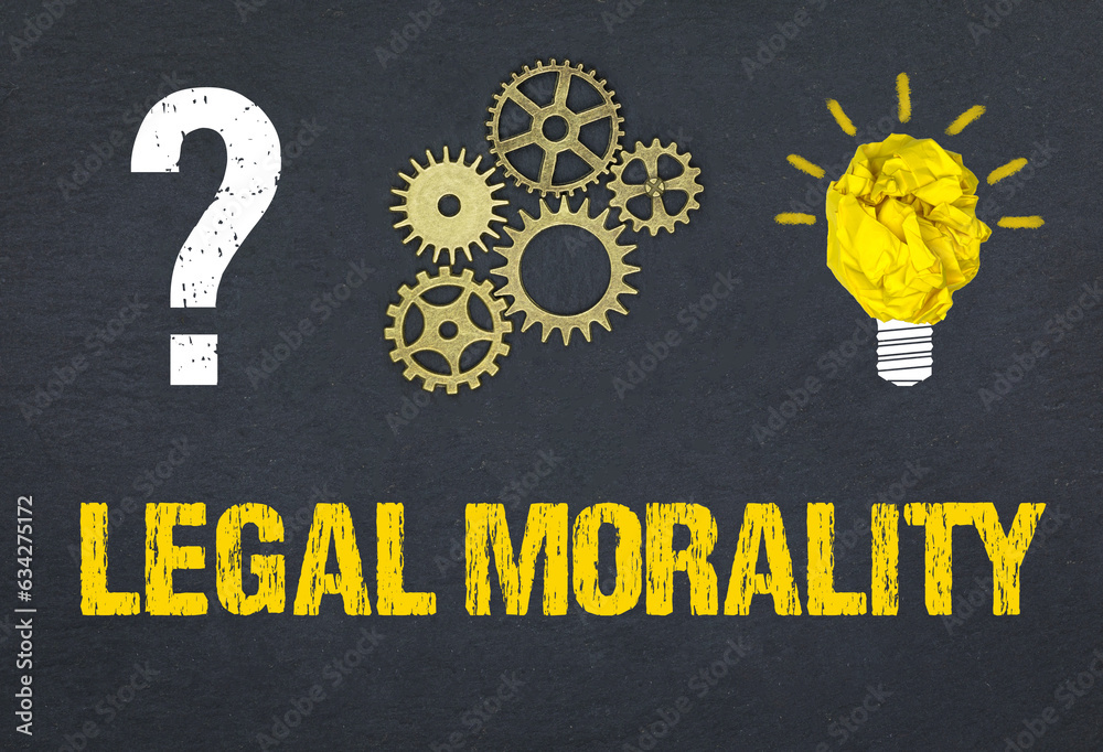 Obraz premium Legal Morality
