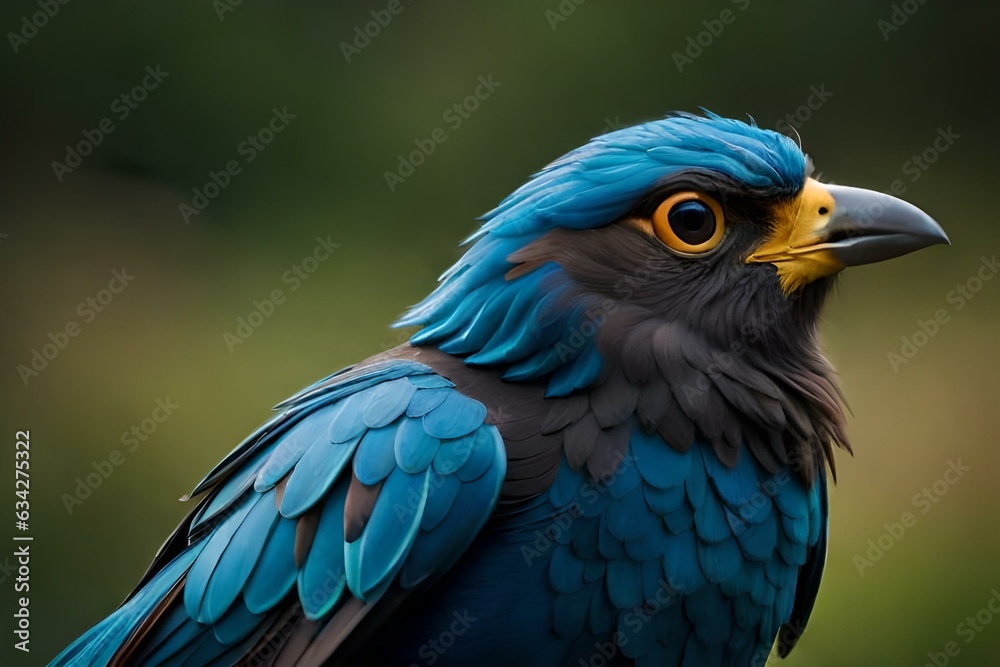 blue and yellow macaw