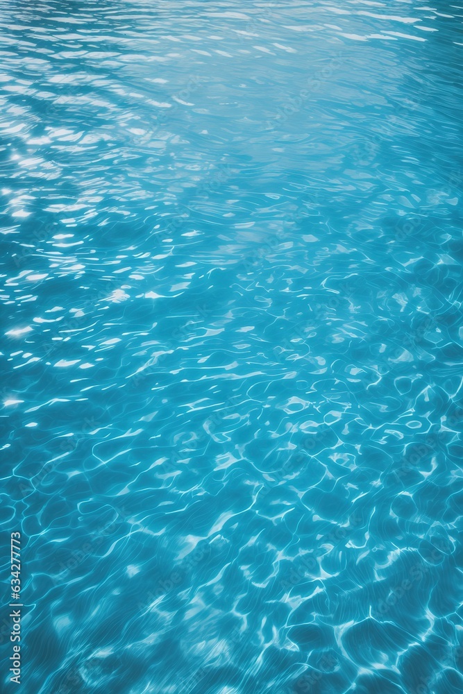 Swimming Pool Blue Water Surface Background Texture