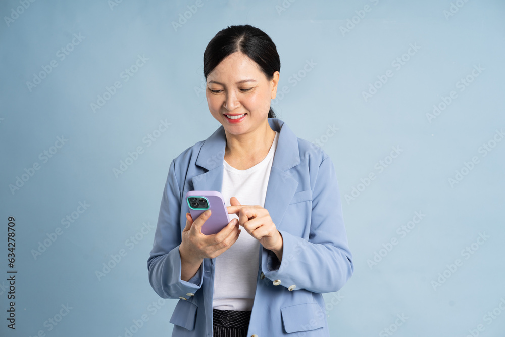 Portrait of a businesswoman using a smartphone Portrait of a businesswoman using a smartphone