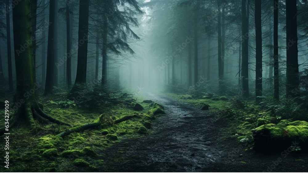 Fototapeta premium Scenic Landscapes Capturing the Beauty and Power of Nature