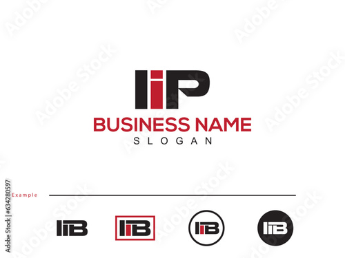 IIP Typography Logo Icon, Initial Luxury Iip ii Logo Letter For You