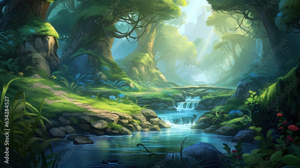 Fantasy RPG Land Game Art Fantasy RPG Land Game Art