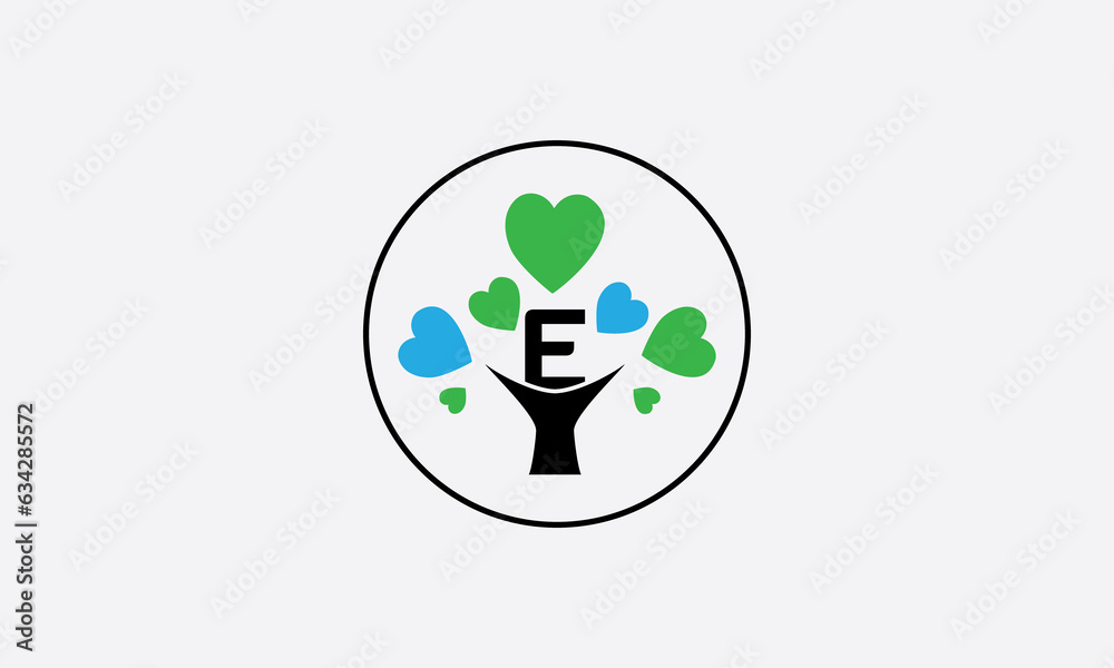 Heart sign tree. Heart symbol tree circle. Love tree logo and happiness sign icon. Healthy heart logo and Valentine love Heart sign tree. Heart symbol tree circle. Love tree logo and happiness sign icon. Healthy heart logo and Valentine love