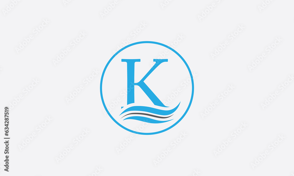 Water wave logo. wave icon and water wave symbol letter Water wave logo. wave icon and water wave symbol letter