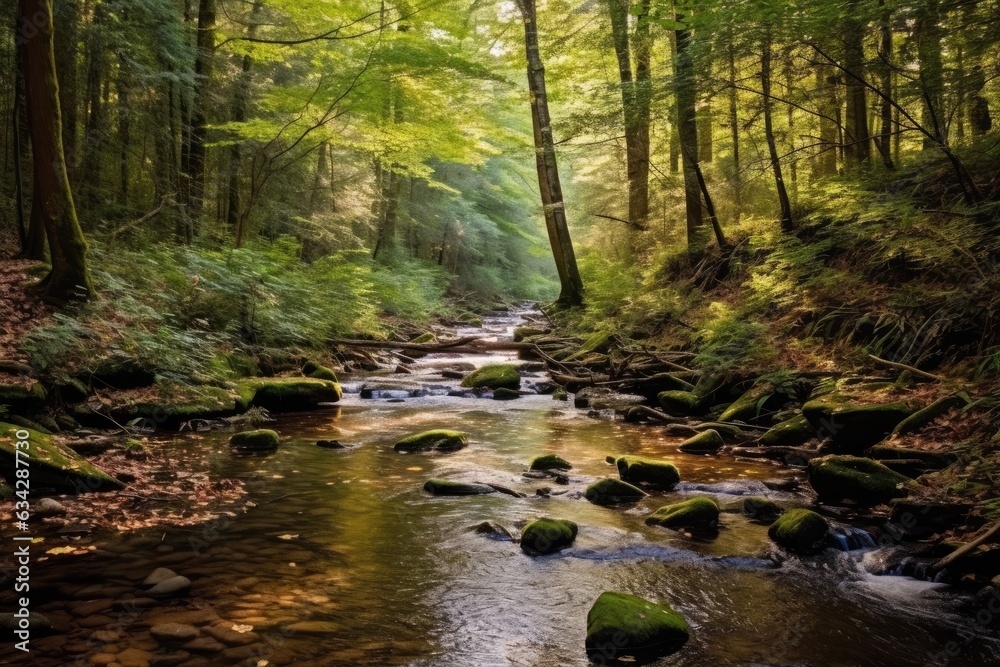 Obraz premium Forest Stream