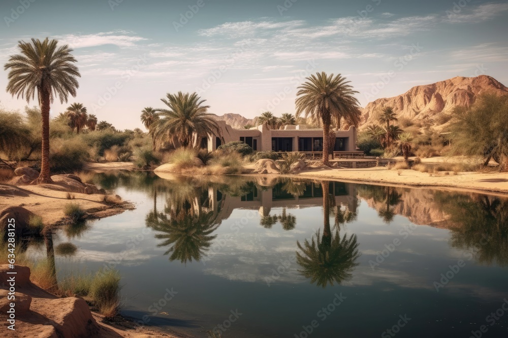 Desert oasis