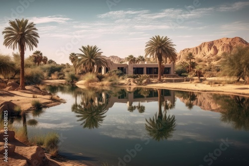 Desert oasis © mindscapephotos