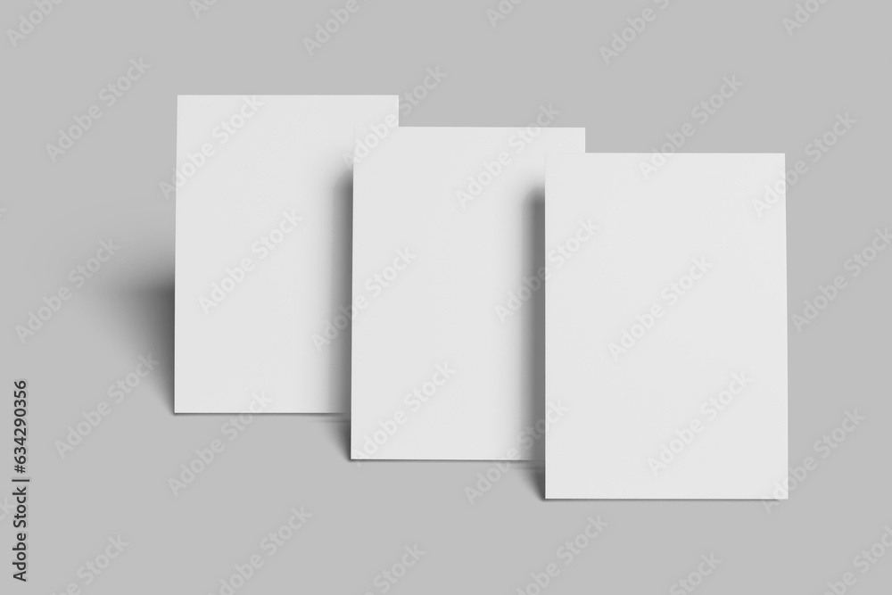 A4 Flyer Blank Mockup