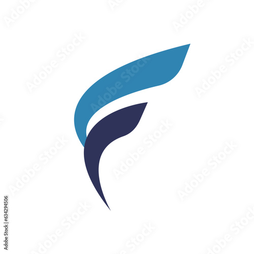 Letter F vector Logo Template illustration design