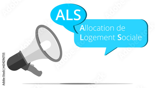 Mégaphone ALS - Allocation de Logement Sociale