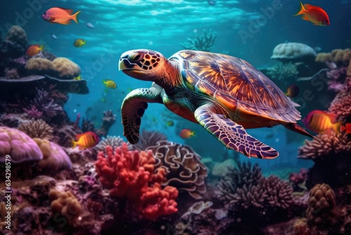Colorful Underwater World © mindscapephotos