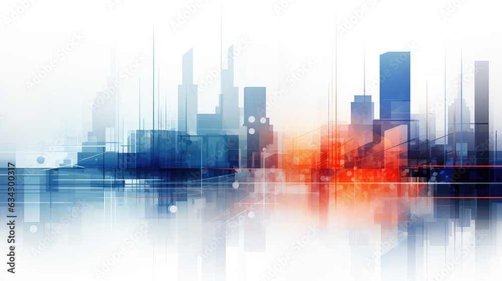 Abstract Widescreen Business Background