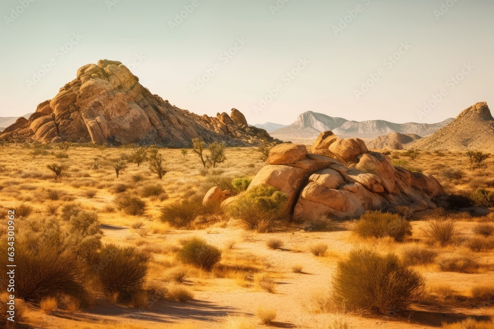 Rocky Desert Landscape