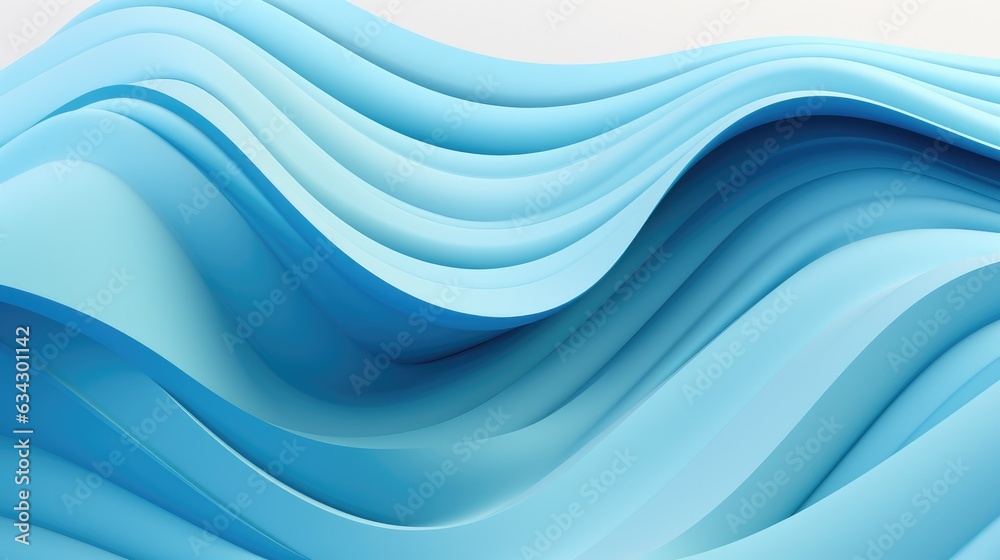 Simple 3D Wavy Background Simple 3D Wavy Background