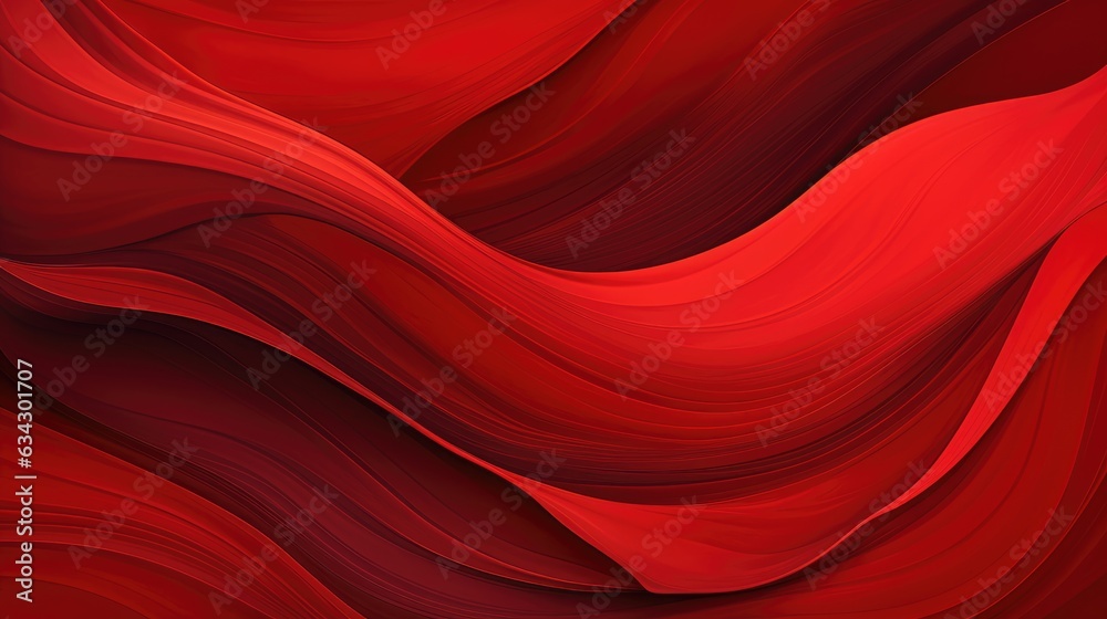 Waves in Crimson Colors Waves in Crimson Colors