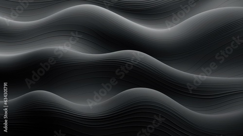 Waves in Gray Colors