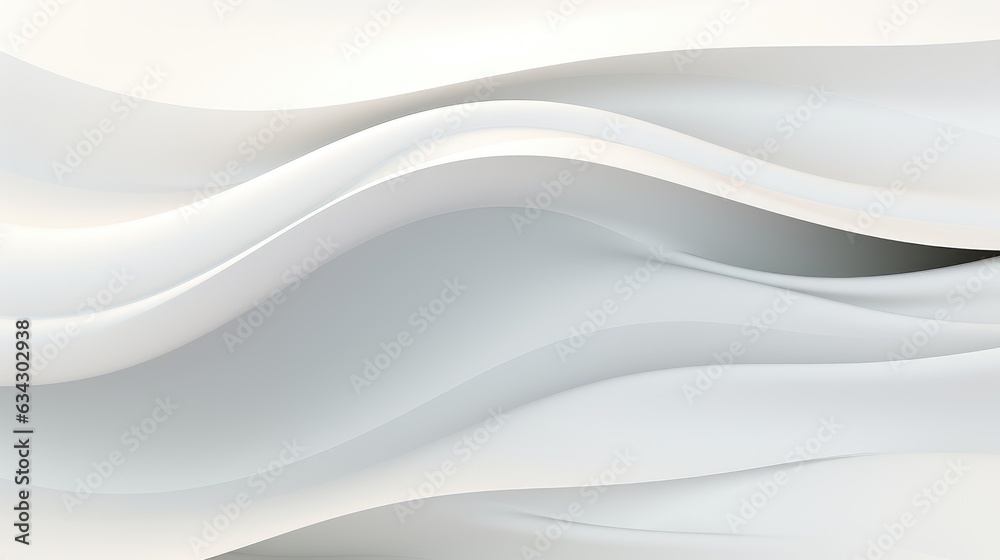 Obraz premium White background with smooth lines