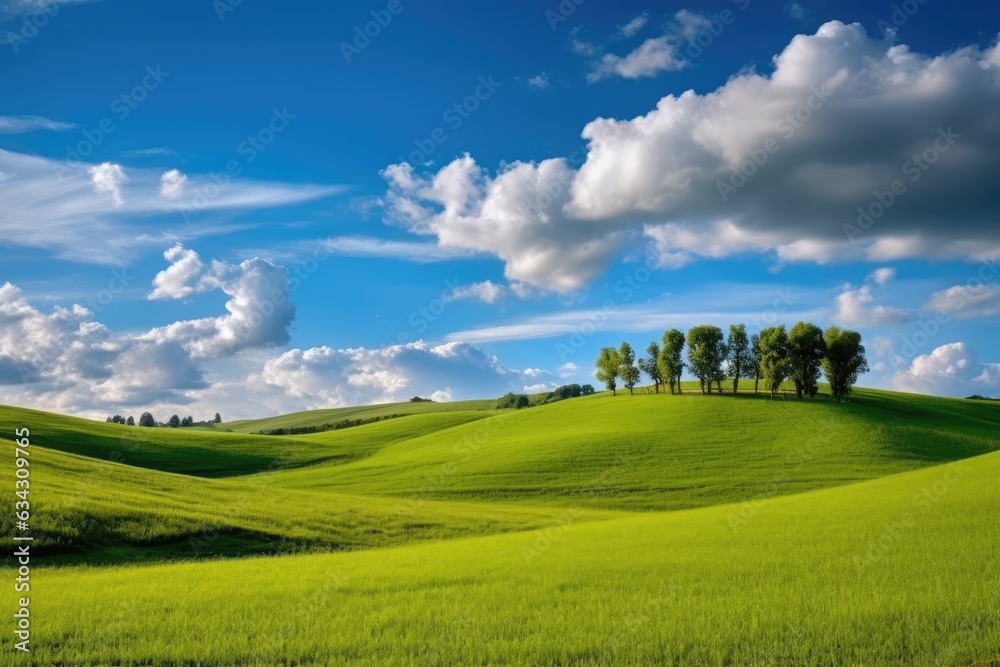 Obraz premium Rolling Green Hills