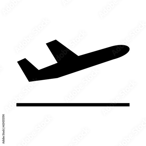 ISO 7001 TF 015: Flight departures 