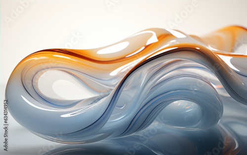 Abstract fluid background,created with generative ai tecnology.