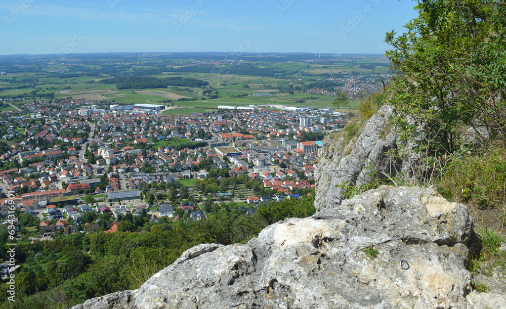 Blick auf Heubach Schwäbische Alb Blick auf Heubach Schwäbische Alb