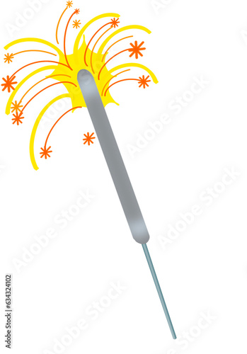 Firecracker -  fulzadi - Sparklers Crackers Phuljhadi -PNG -  Diwali Firecracker photo