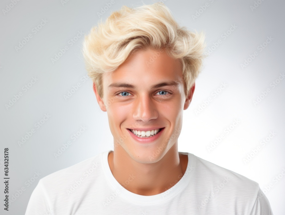 In this striking headshot, a beaming person stands proudly, their bright smile radiating joy and contentment, as they proudly display their clothing, skin, and features In this striking headshot, a beaming person stands proudly, their bright smile radiating joy and contentment, as they proudly display their clothing, skin, and features