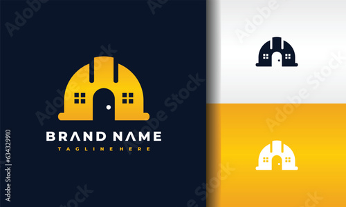 door and window helmet logo