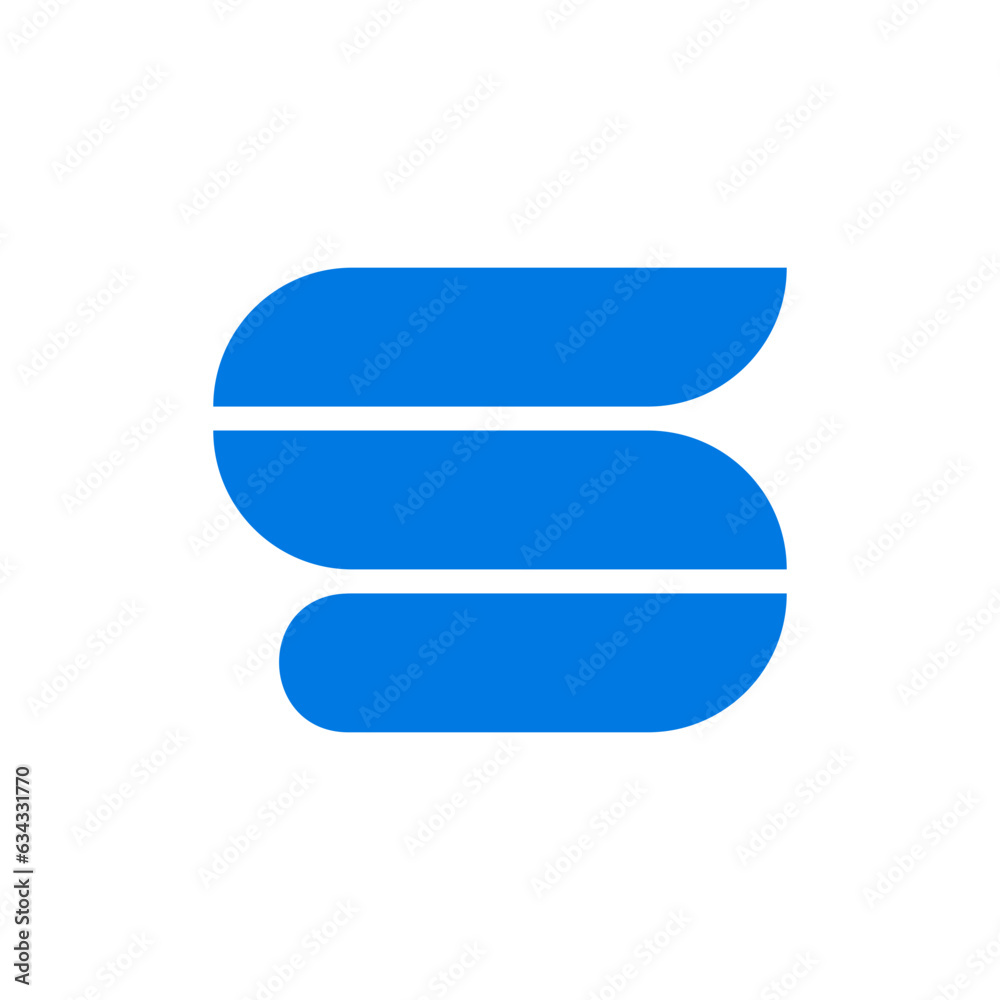 Obraz premium letter s logo 