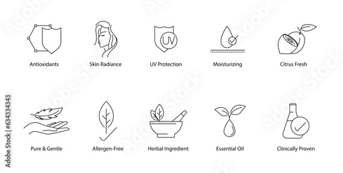The Vector Beauty icons: Unveiling the Power of Skincare Icons - From Antioxidants to Essential Oils, Harnessing Nature's Potency for Timeless Radiance and Skin Nourishment